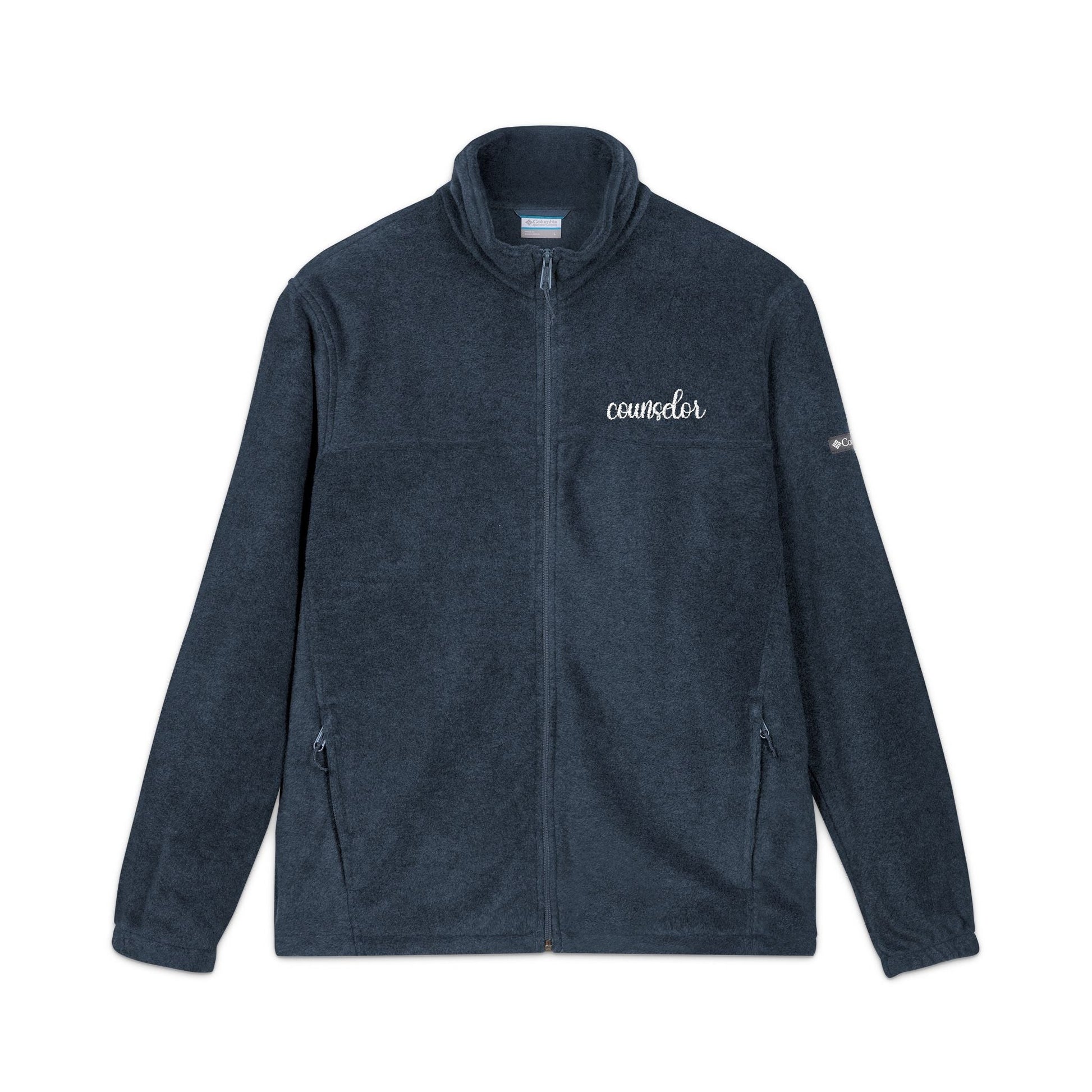 Counselor Unisex Columbia Fleece Jacket (Embroidered) Printify