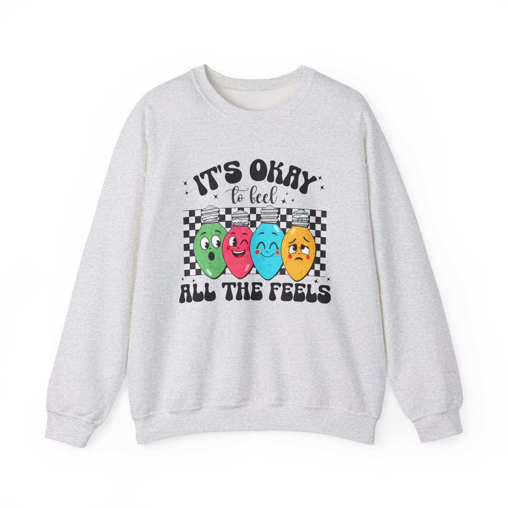 It’s Okay to Feel All the Feels Crewneck Printify