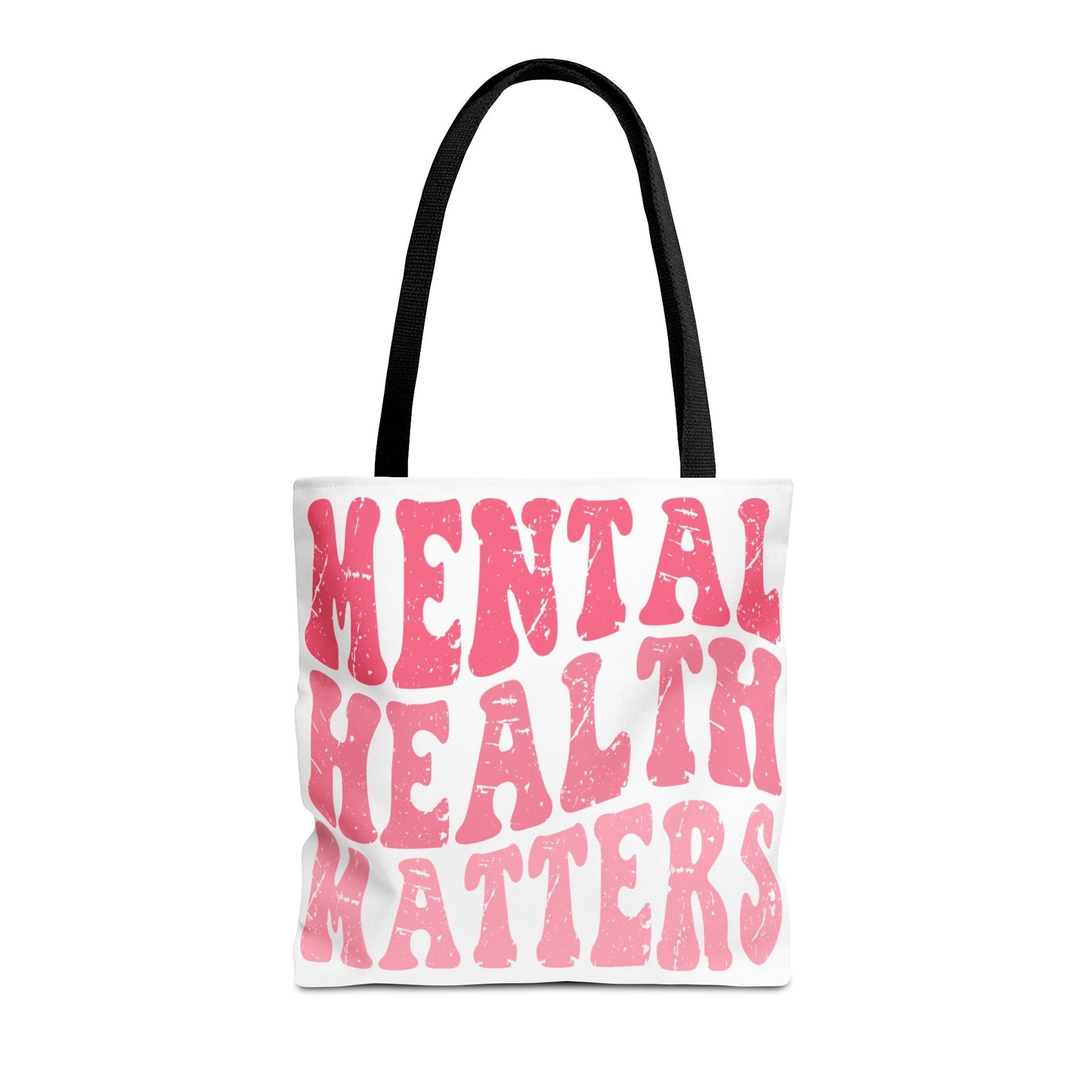 Pink Mental Health Matters Tote Printify