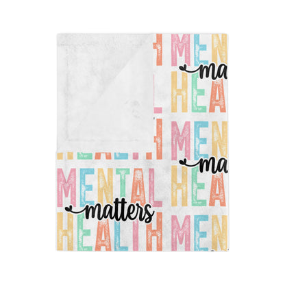 Vibrant Mental Health Matters Blanket