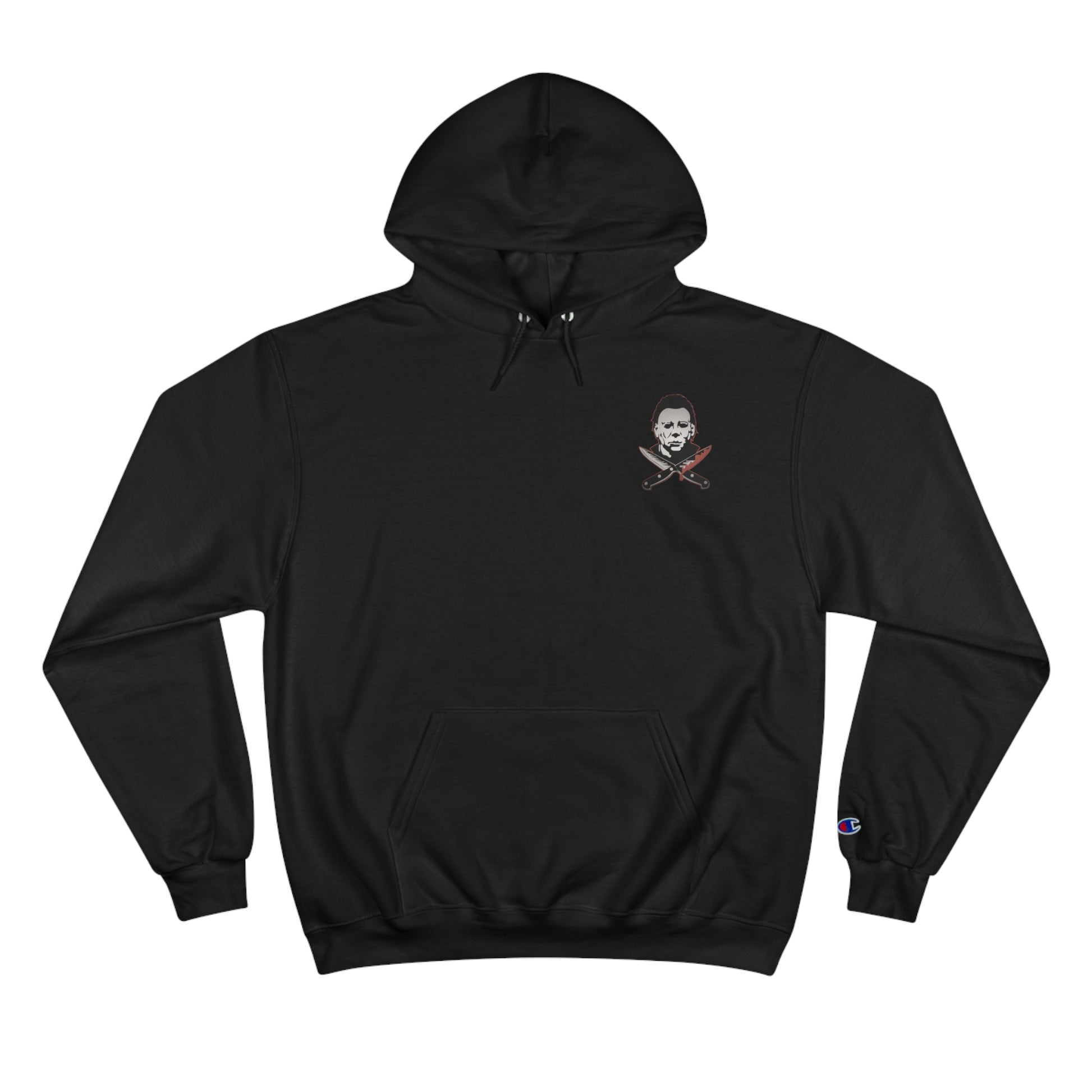 Emotions of Michael Myers Champion Hoodie Printify