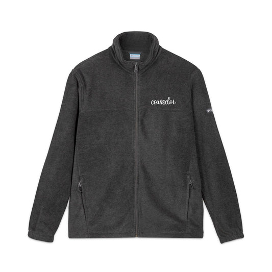 Counselor Unisex Columbia Fleece Jacket (Embroidered) Printify
