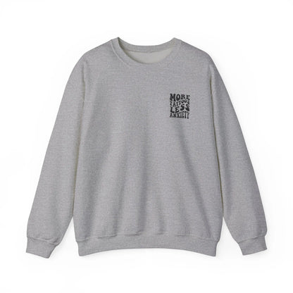 More Tattoos, Less Anxiety Crewneck - MindLyssMoments LLC