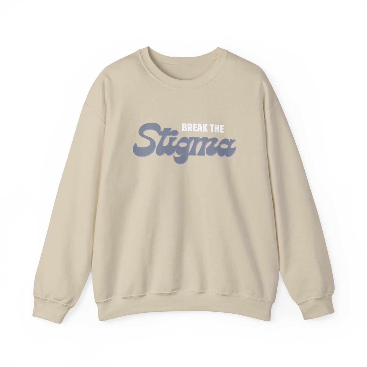 Break the Stigma Crewneck Printify