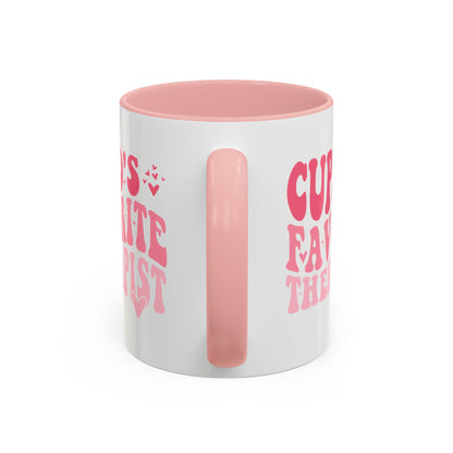 Cupid's Favorite Therapist Mug (11oz, 15oz)