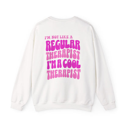 The Cool Therapist (Pink) Crewneck