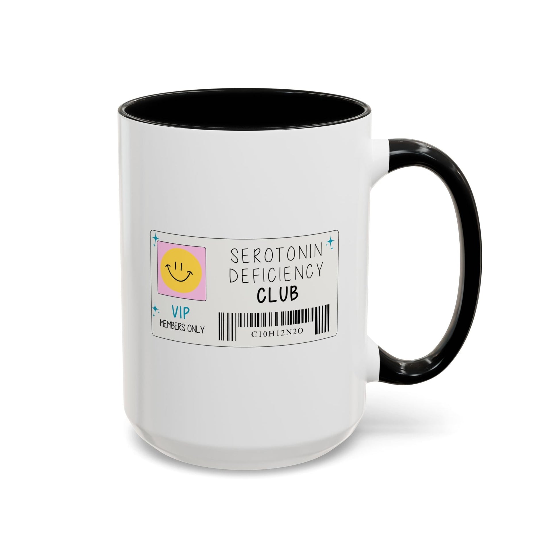 Serotonin Deficiency Club Mug (11oz, 15oz) Printify