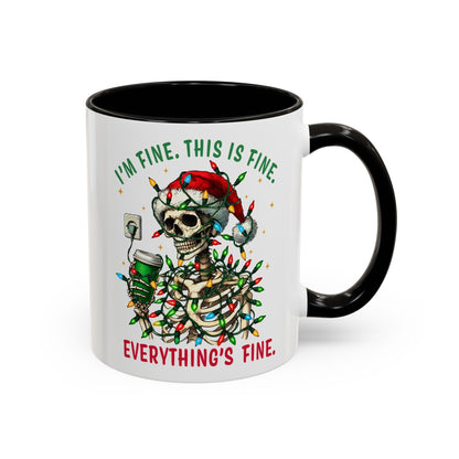 I'm Fine. This Is Fine. Everything's Fine. Mug (11oz, 15oz) Printify