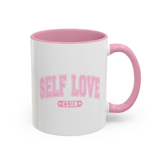 Self Love Club Mug (11oz, 15oz) Printify