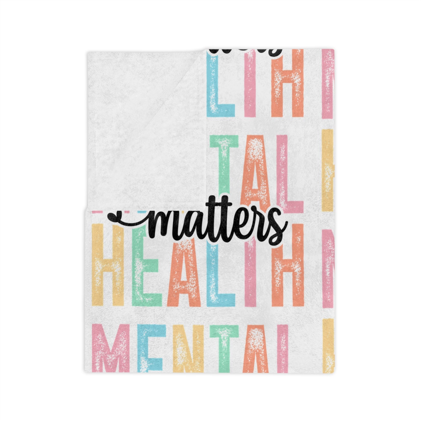 Vibrant Mental Health Matters Blanket
