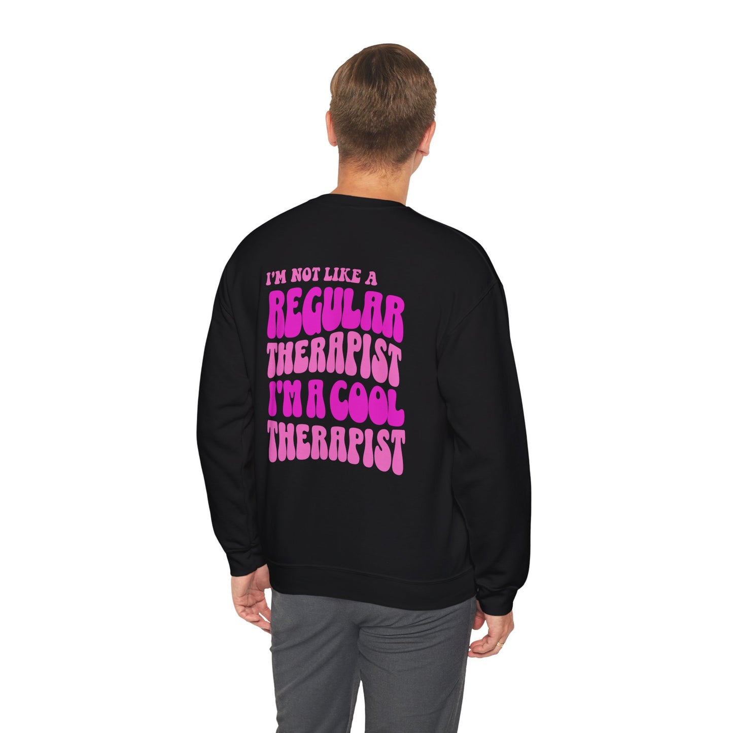 The Cool Therapist (Pink) Crewneck