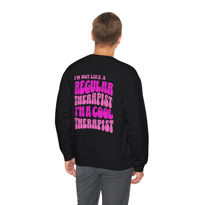 The Cool Therapist (Pink) Crewneck