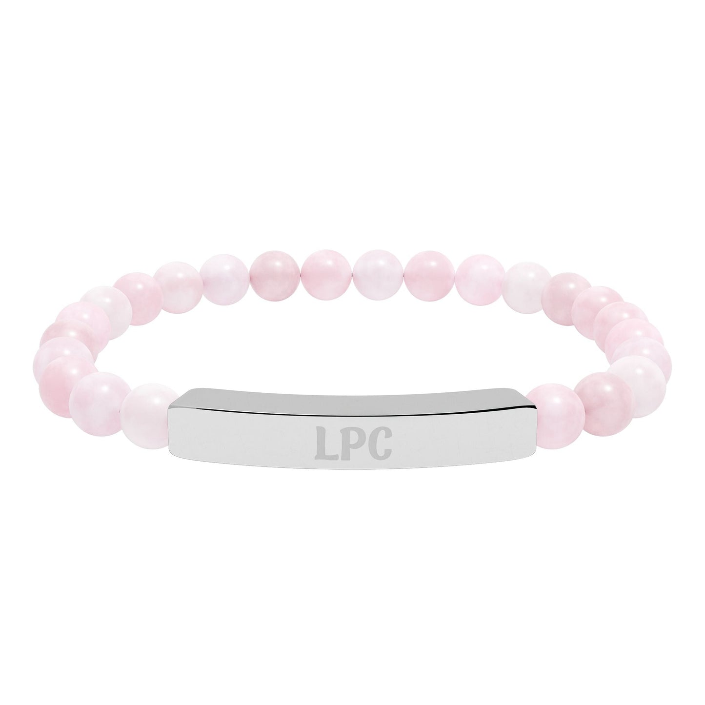 LPC Natural Stone Engraved Bracelet Printify