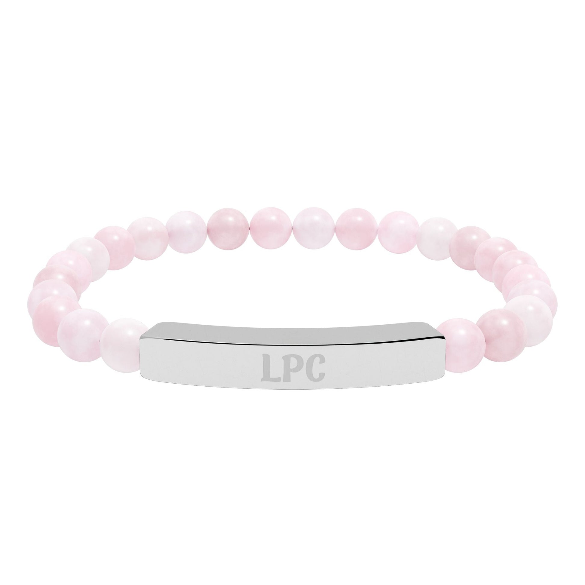 LPC Natural Stone Engraved Bracelet Printify