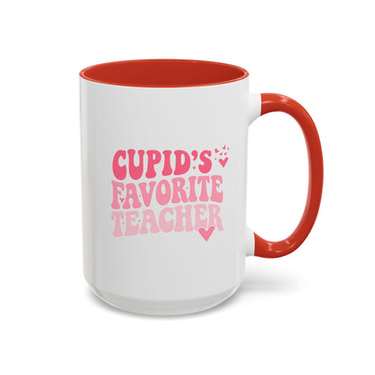 Cupid's Favorite Teacher Mug (11oz, 15oz)