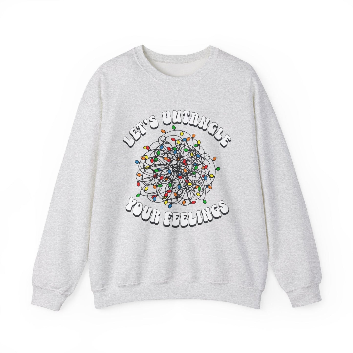 Let’s Untangle Your Feelings Crewneck Printify
