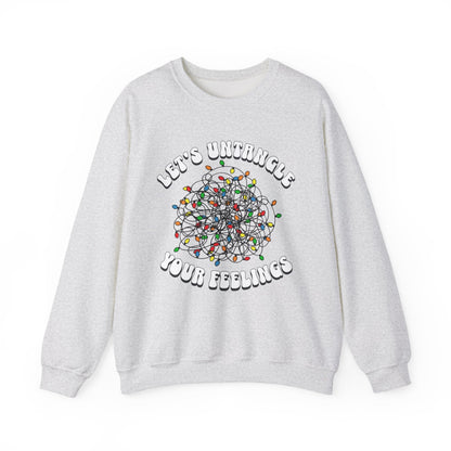 Let’s Untangle Your Feelings Crewneck Printify