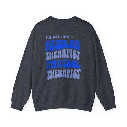 The Cool Therapist (Blue) Crewneck