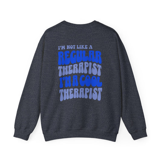 The Cool Therapist (Blue) Crewneck