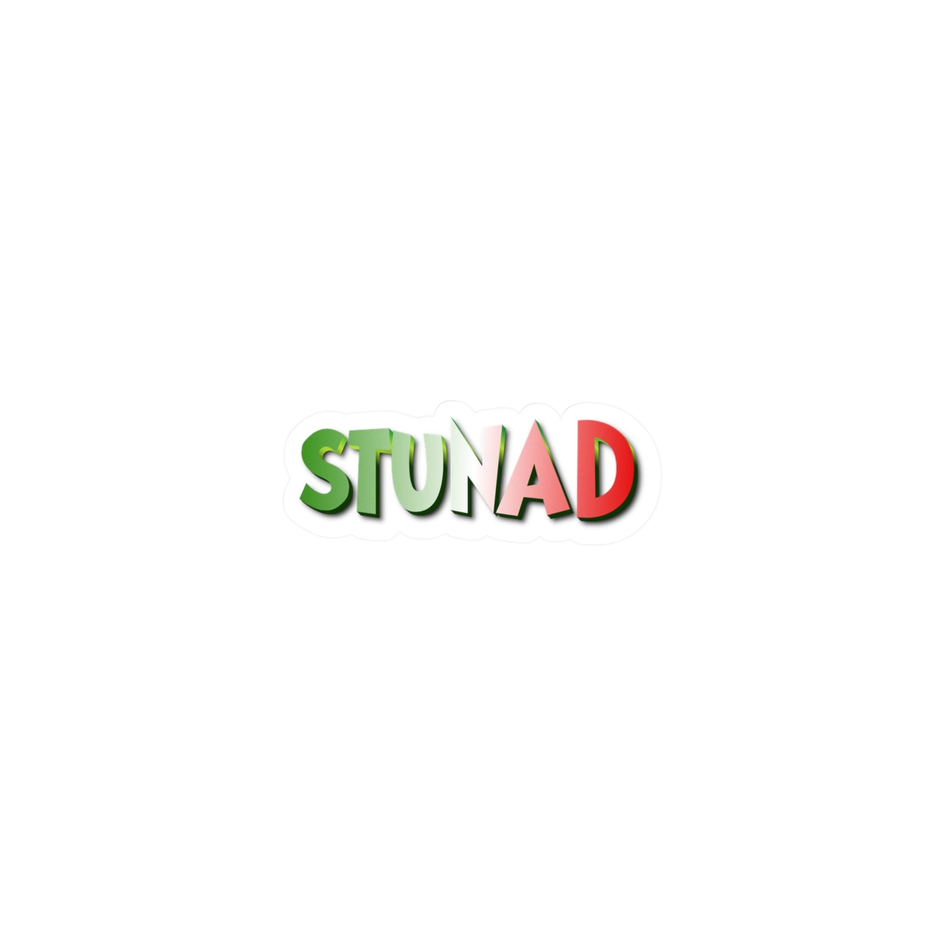 Stunad Vinyl Decal Printify