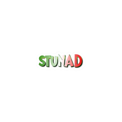 Stunad Vinyl Decal Printify