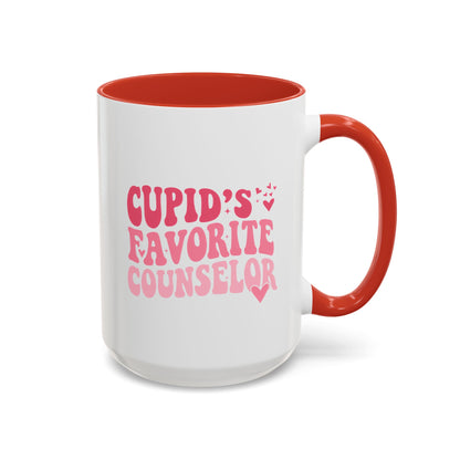 Cupid’s Favorite Counselor Mug (11oz, 15oz)