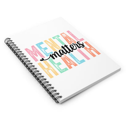 Vibrant Mental Health Matters Notebook