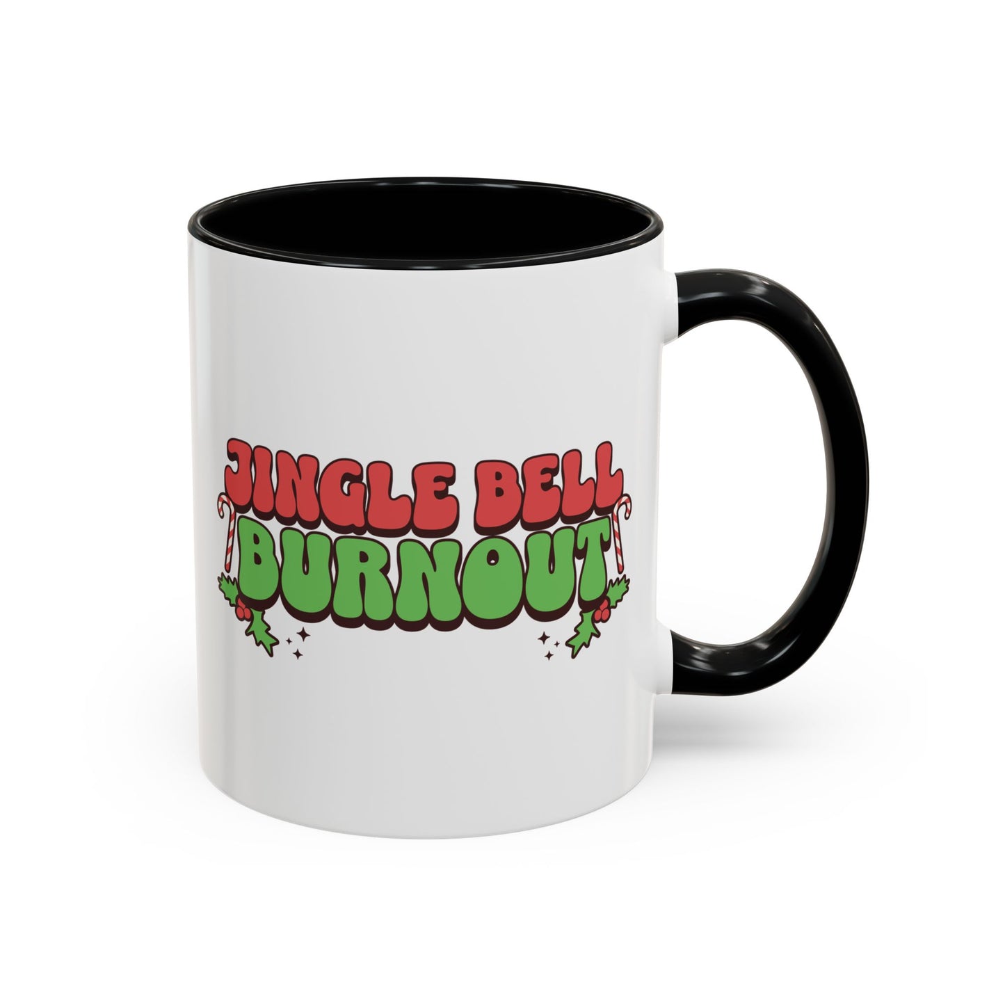 Jingle Bell Burnout Mug (11oz)