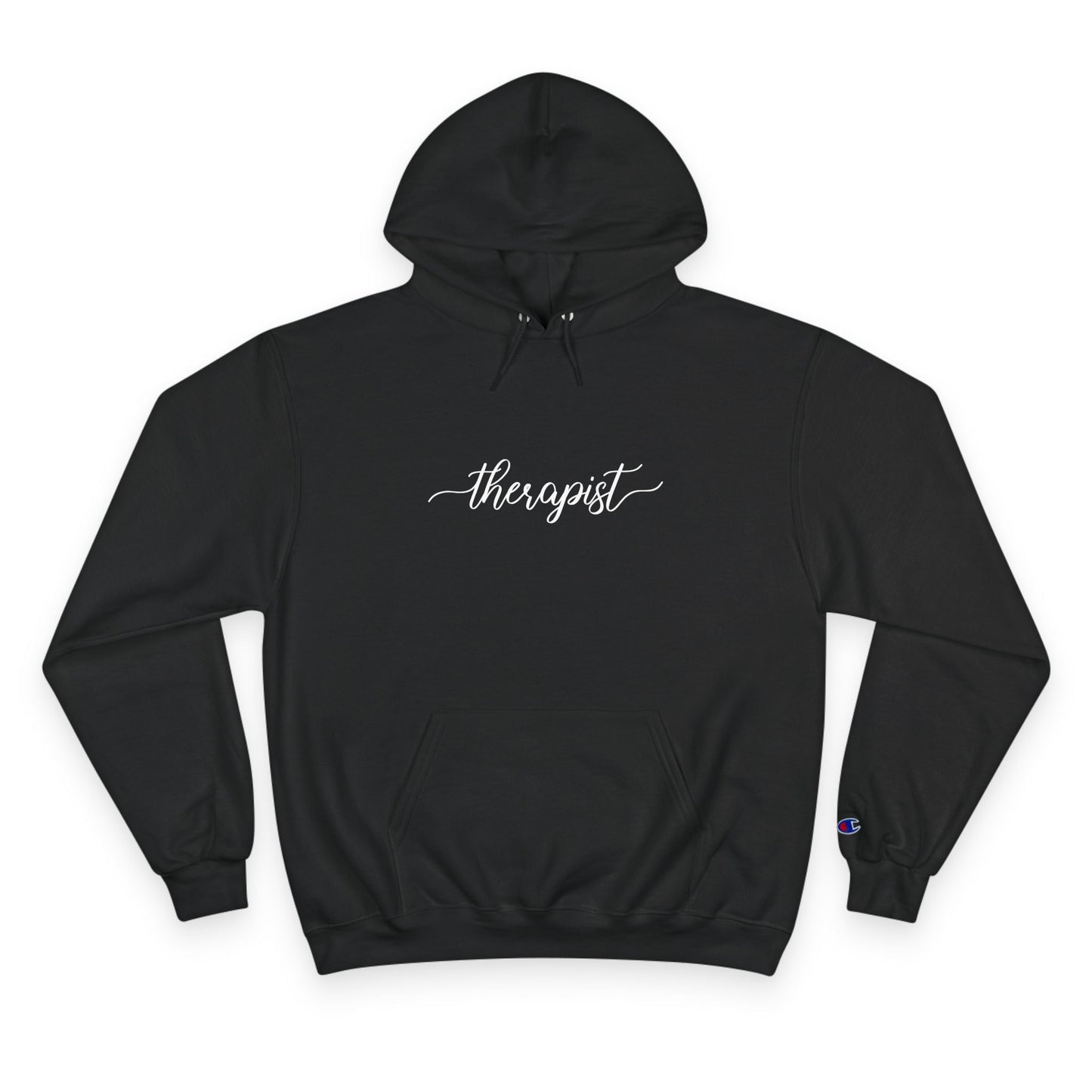 Therapist Champion Hoodie Printify