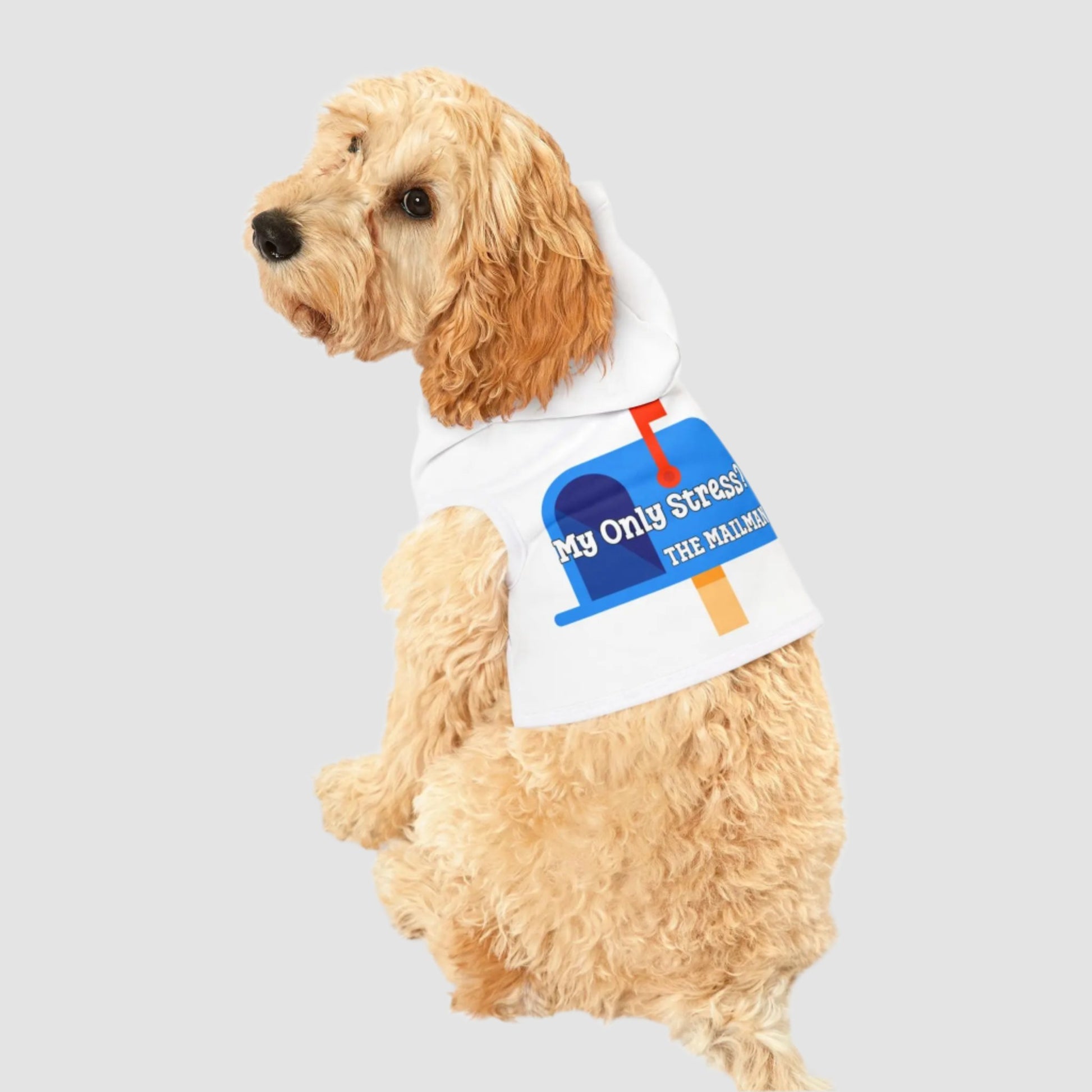 My Only Stress? The Mailman Pet Hoodie Printify