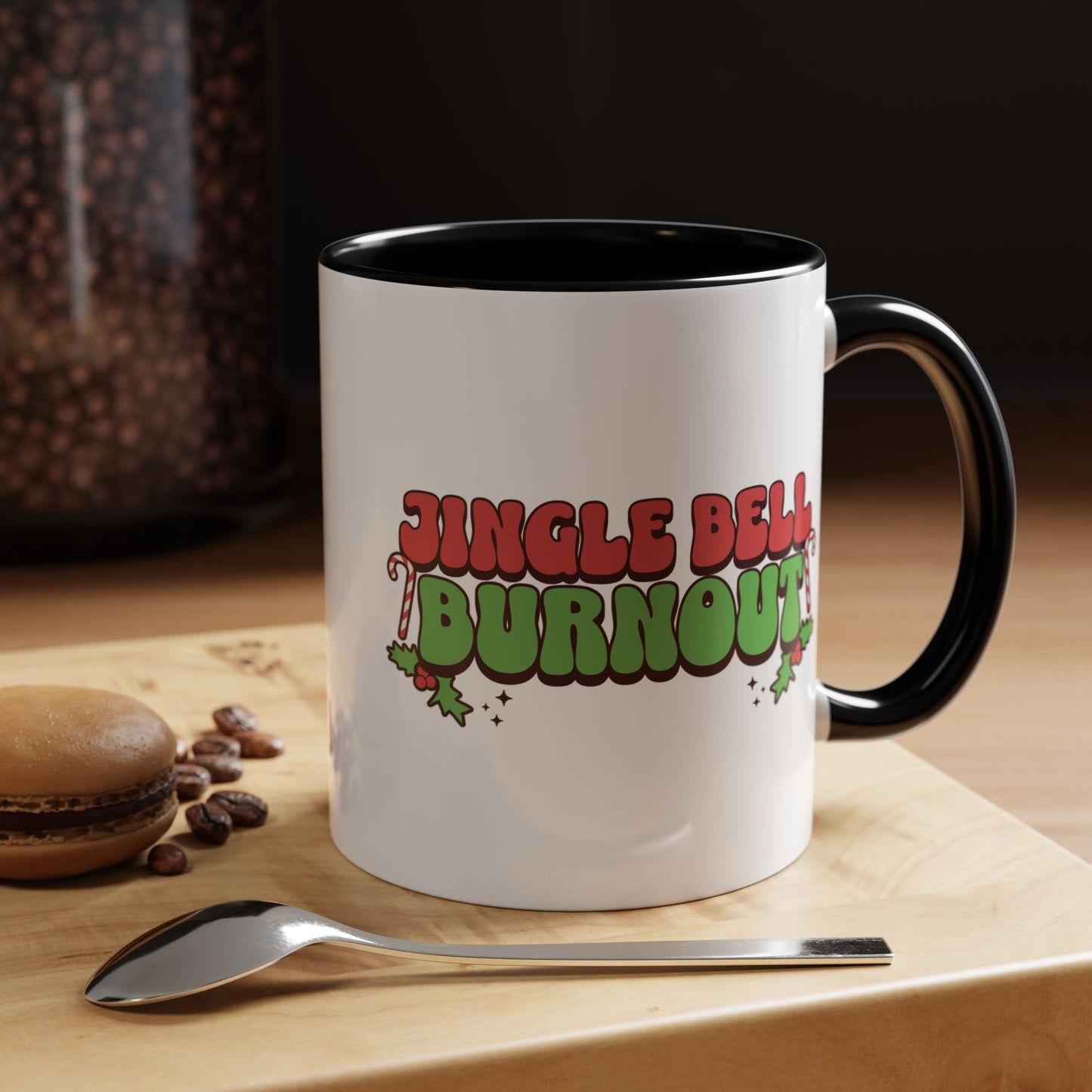 Jingle Bell Burnout Mug (11oz)