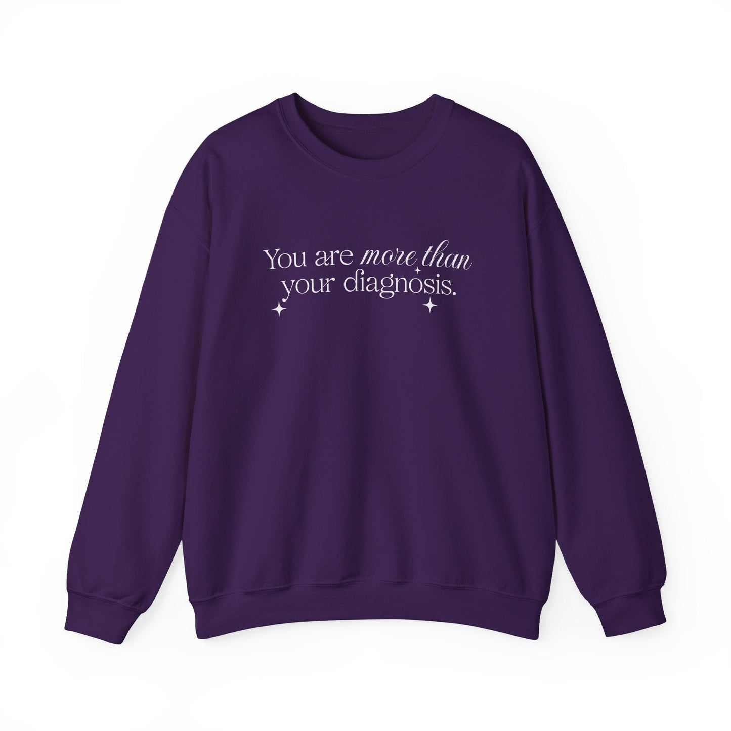 You Are More Than Your Diagnosis Crewneck Printify