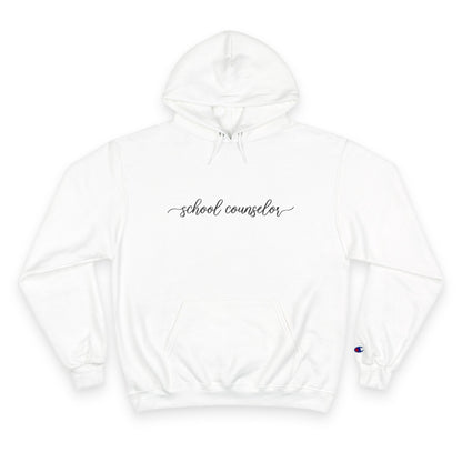 School Counselor Champion Hoodie Printify