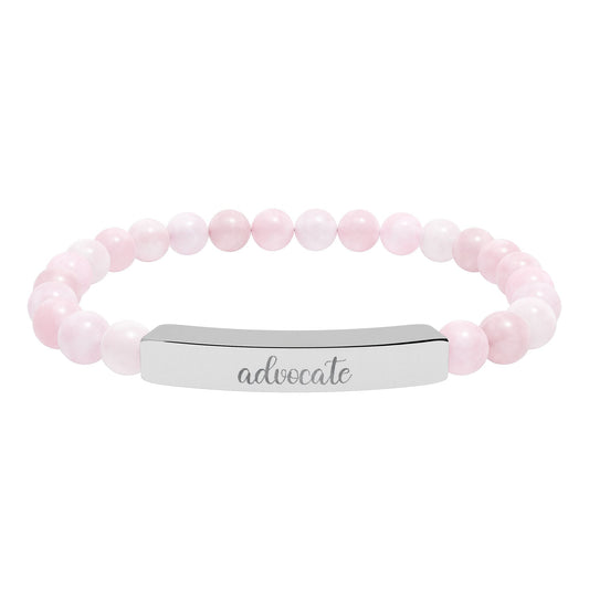 Advocate Natural Stone Bar Bracelet Printify
