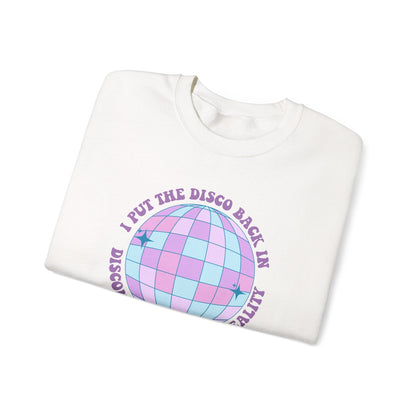 Disconnecting From Reality Crewneck Printify