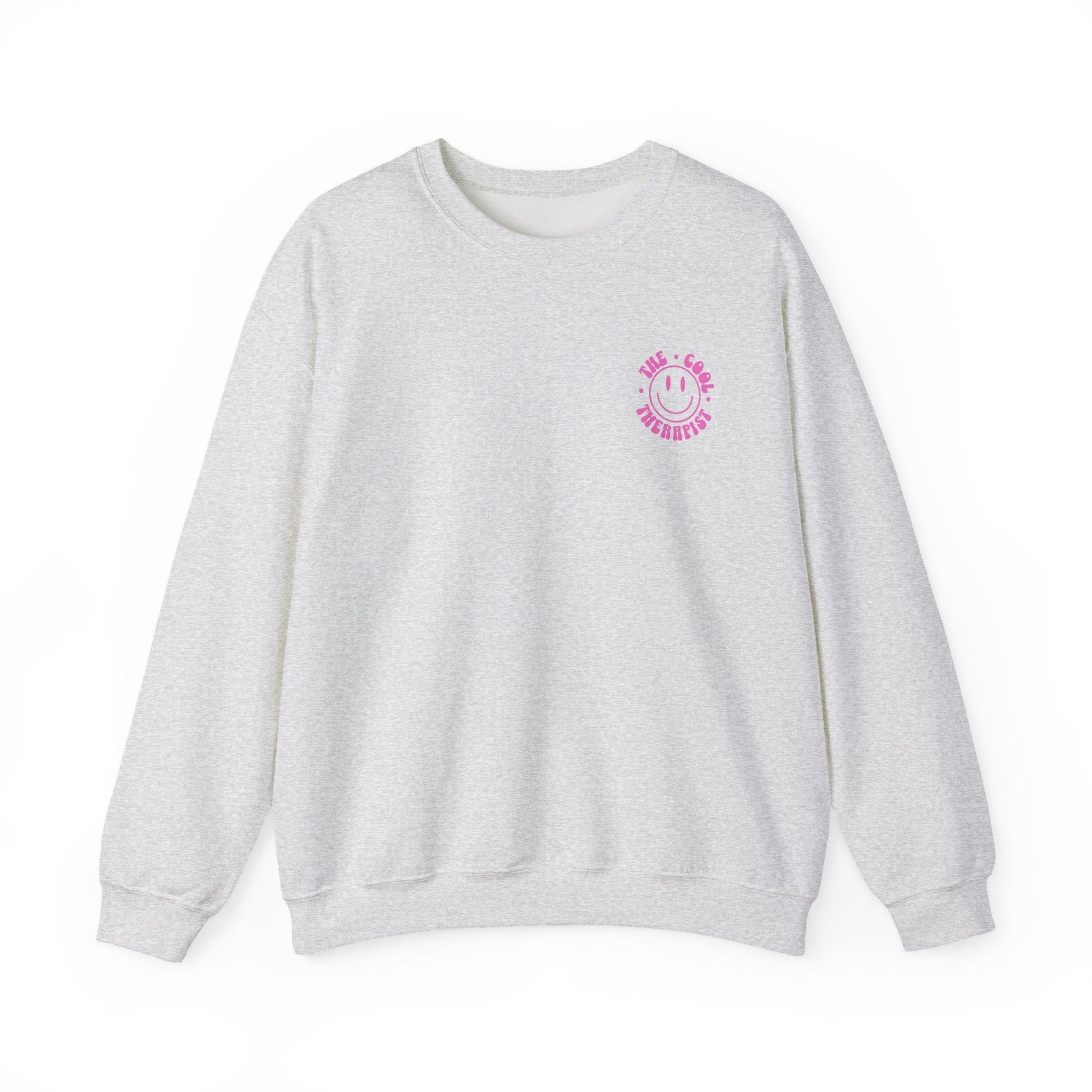 Cool Therapist (Pink) Crewneck Printify
