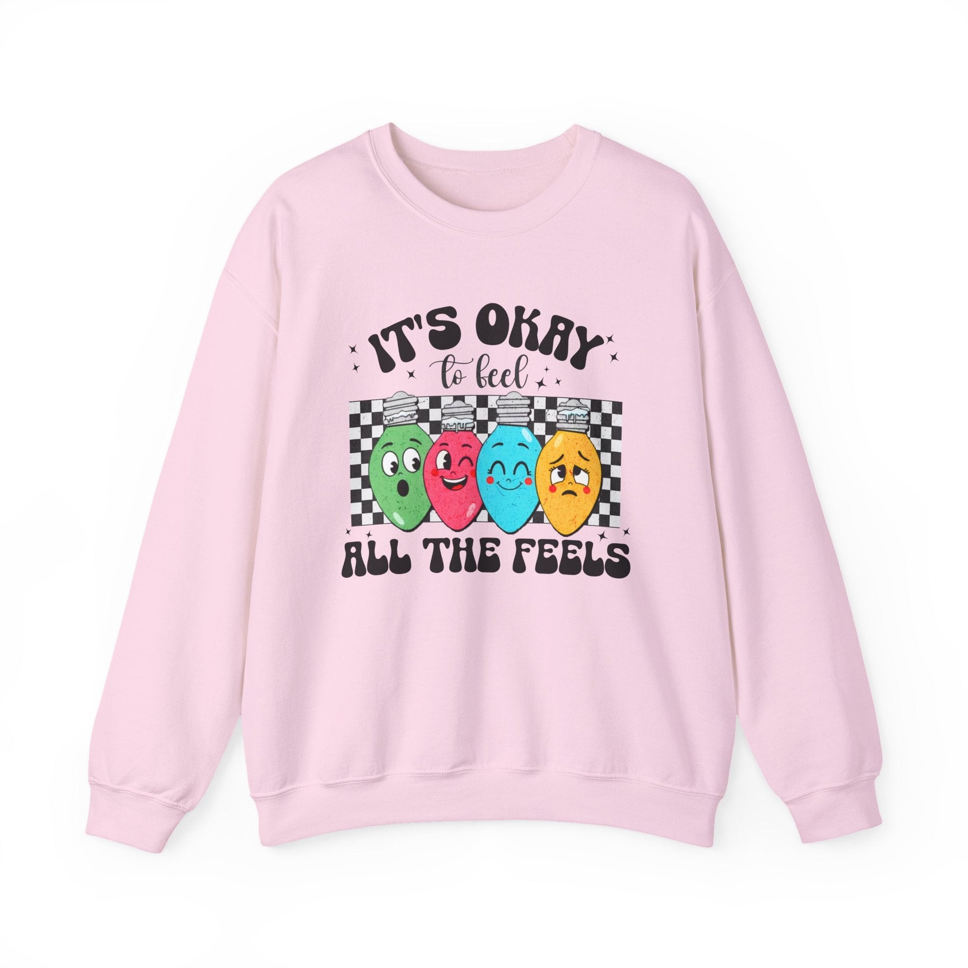 It’s Okay to Feel All the Feels Crewneck Printify