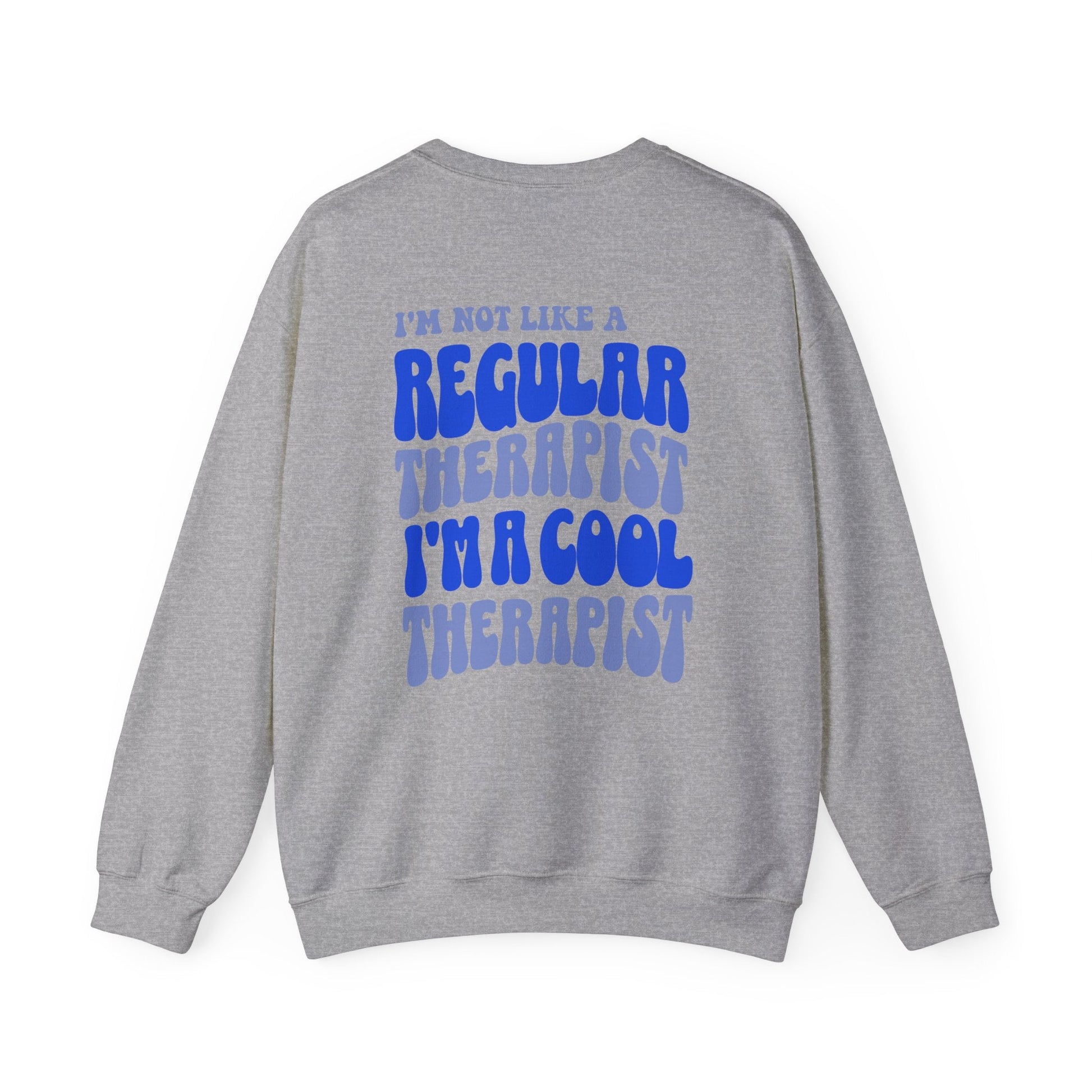 Cool Therapist (Blue) Crewneck Printify