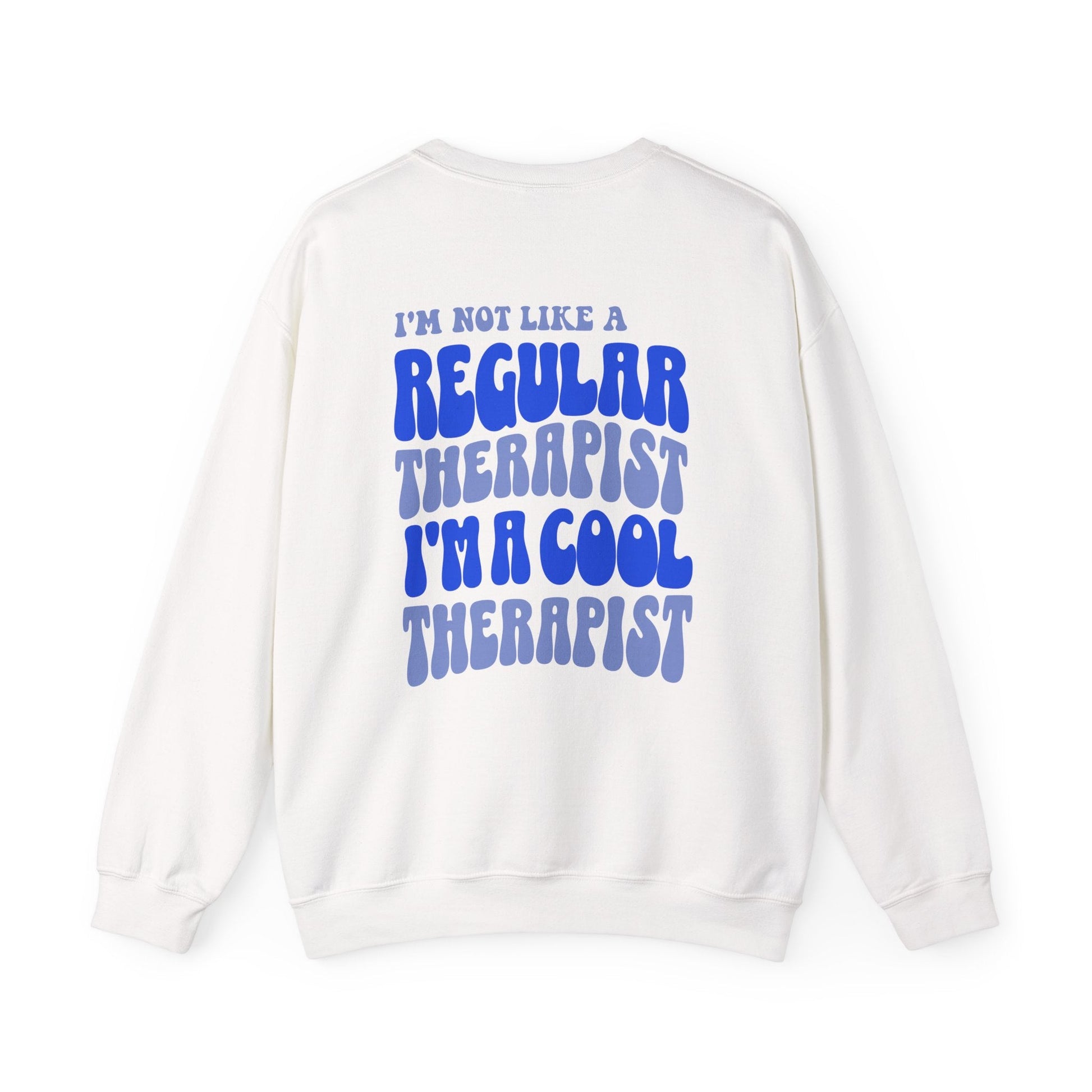 Cool Therapist (Blue) Crewneck Printify