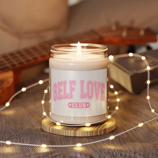 Self Love Club Candle (9oz) Printify