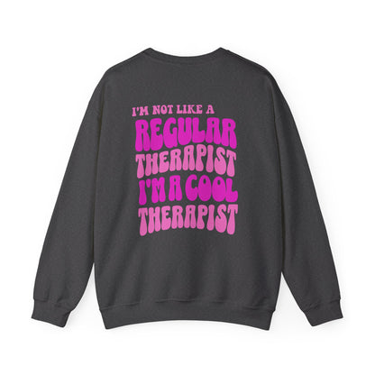 The Cool Therapist (Pink) Crewneck