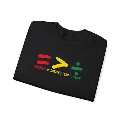 Equality > Division Crewneck Printify