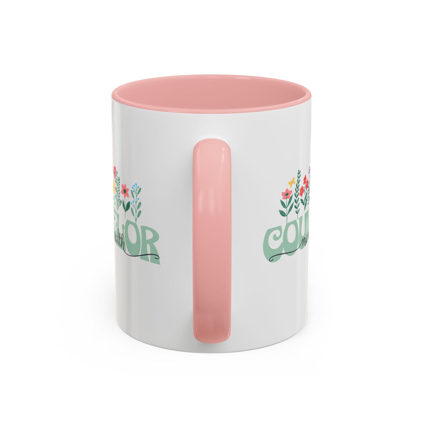 Floral Mental Health Counselor Mug (11oz)