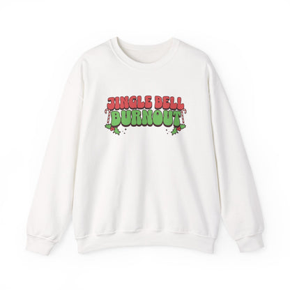 Jingle Bell Burnout Crewneck Printify