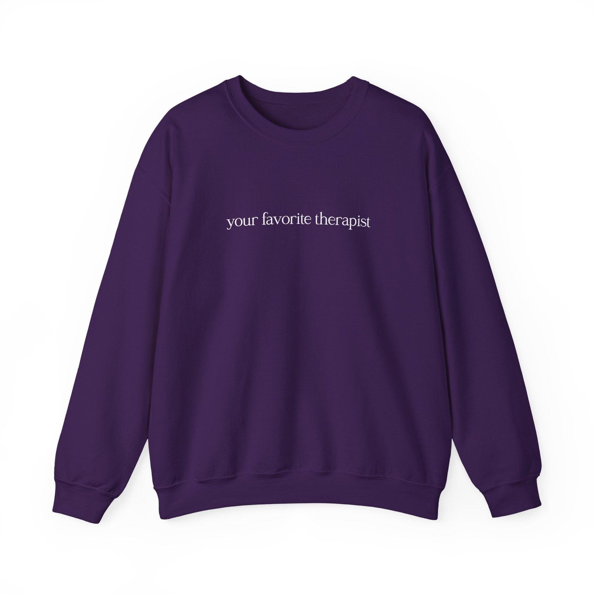Your Favorite Therapist Crewneck Printify