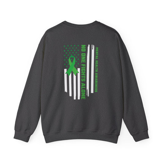 No One Fights Alone Crewneck Printify