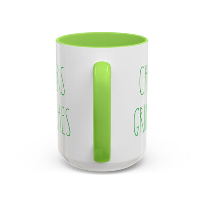 Cheers Grinches Mug (11oz, 15oz) Printify