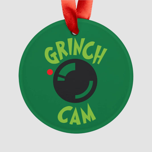 Grinch Cam Acrylic Ornament