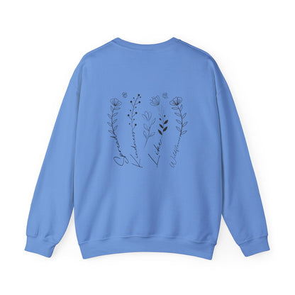 Spread Kindness Like Wildflowers Crewneck Printify