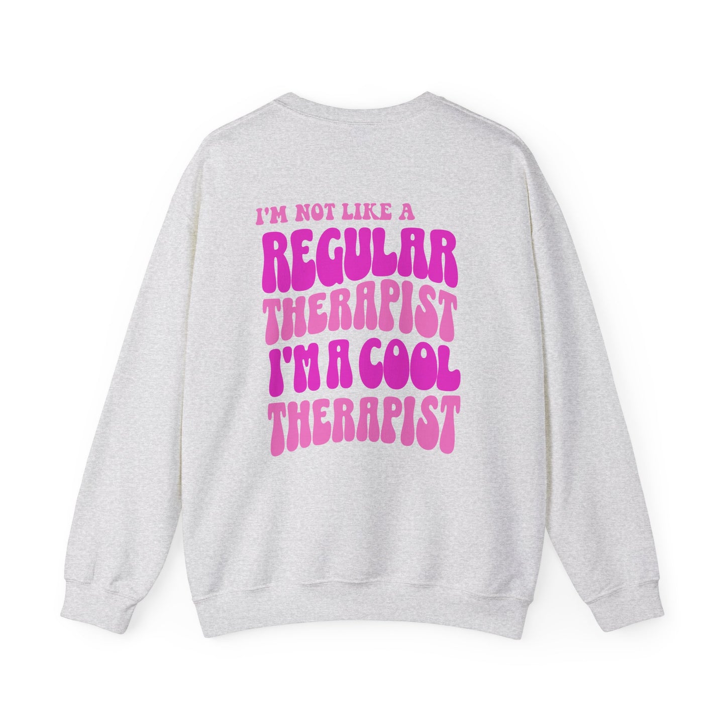 The Cool Therapist (Pink) Crewneck